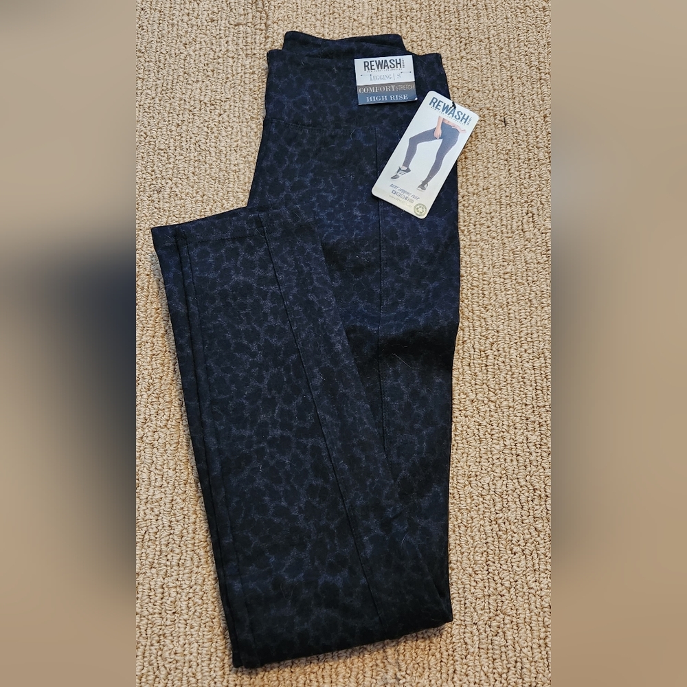 NWT Rewash Leopard Print High Rise Leggings Size Small